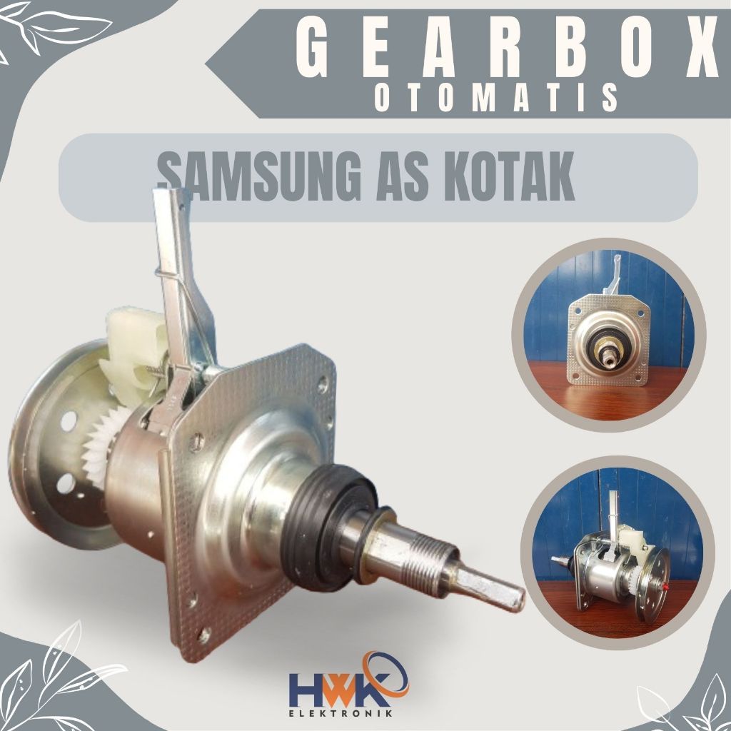 GEARBOX OTOMATIS MESIN CUCI SAMSUNG AS KOTAK / GEARBOX MESIN CUCI OTOMATIS SAMSUNG AS KOTAK