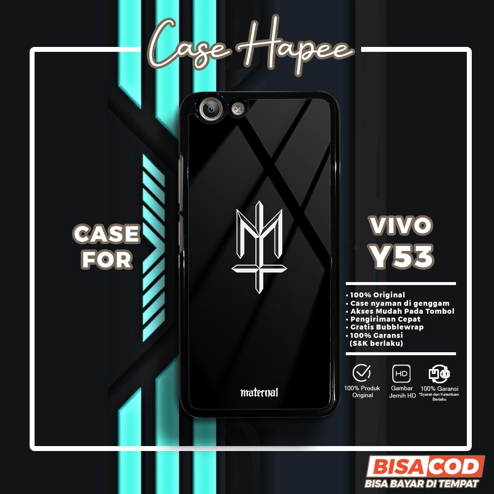 Case Vivo Y53 Casing Vivo Y53 [ALLB] Casehapee Case Glossy Case Aesthetic Custom Case Premium Softca