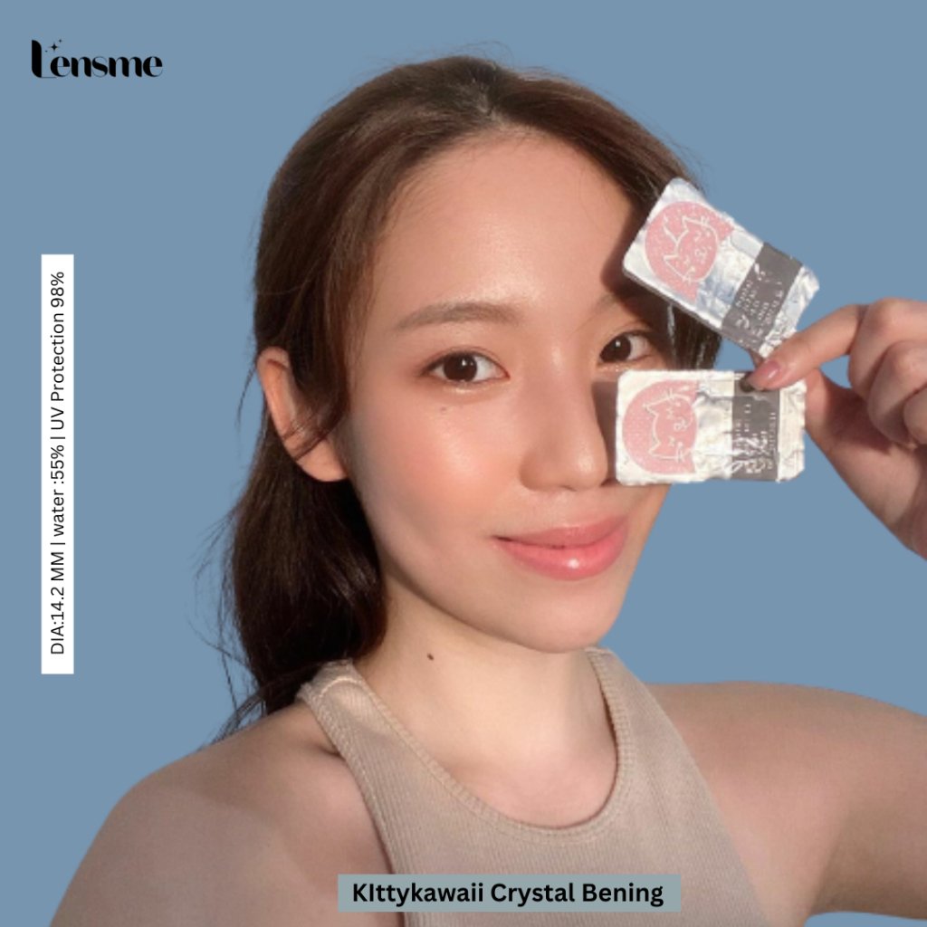 COD[✅]LENSME Softlens KittyKawaii Crystal Bening