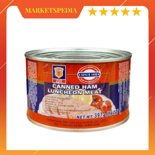 

MALING HAM PREMIUM TTS BRAND 397GR (PORK LUNCHEON MEAT/NON HALAL)