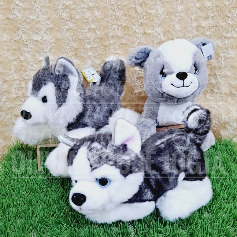 Boneka Anjing Husky Boneka Siberian Husky Boneka Doggy