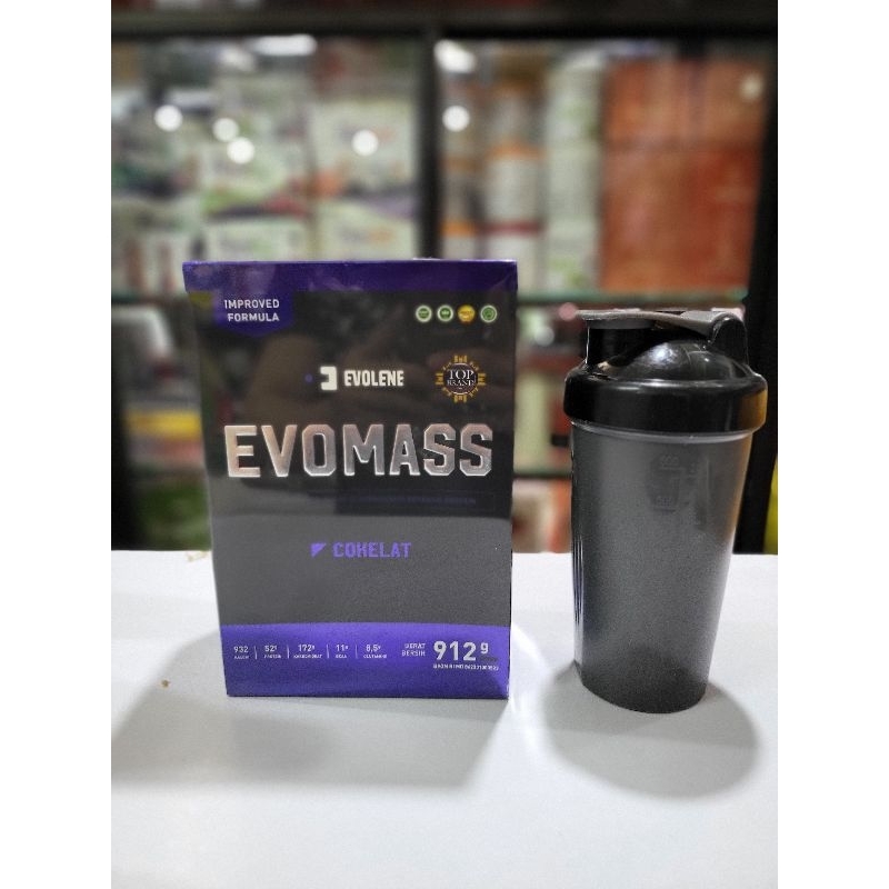 Evolene Evomass 912gr 2lbs free shaker