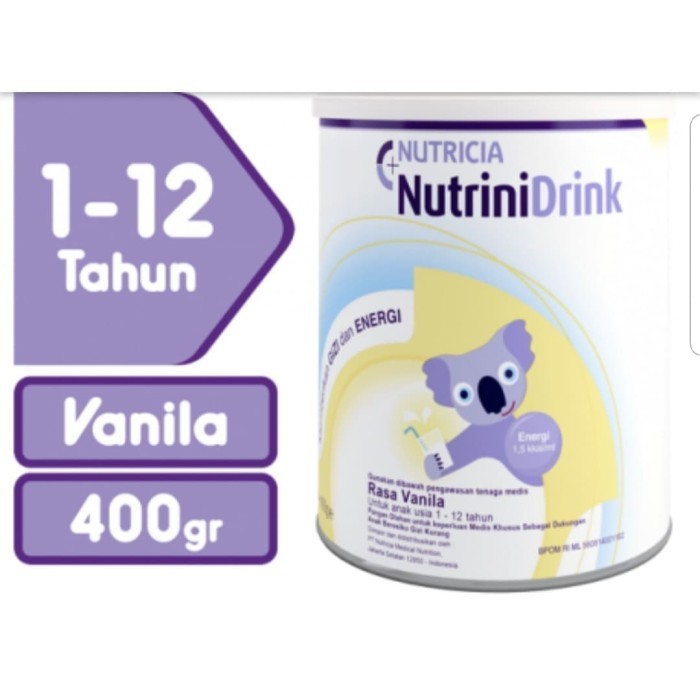 

NUTRINIDRINK PWD 400GR VANILA