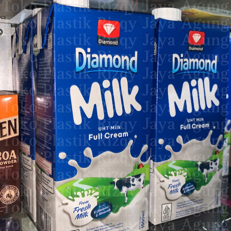 

Susu UHT Full Cream Diamond 1000ml
