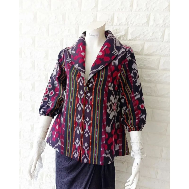 blazer tenun wanita blazer jumbo blazer batik blazer murah blazer ethnik baju tenun jepara