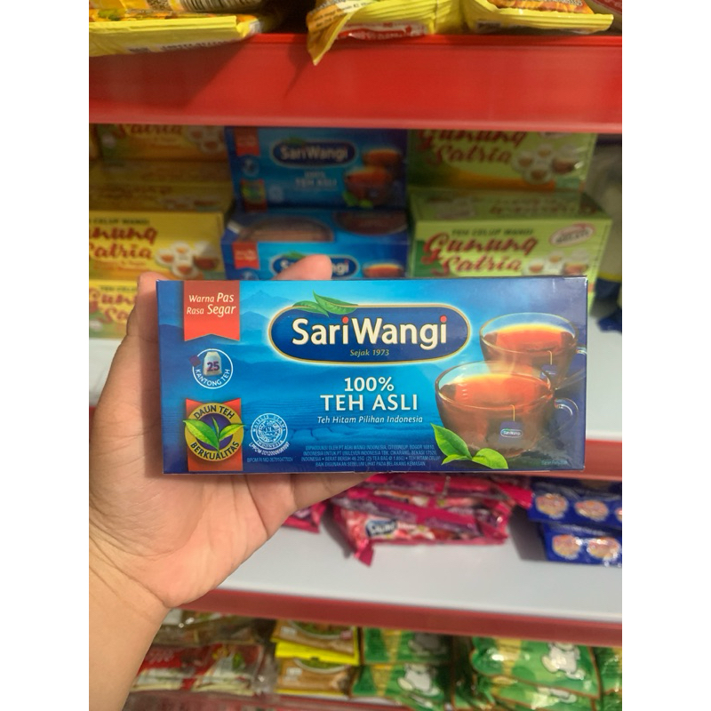 

TEH SARIWANGI ISI 25 47gr