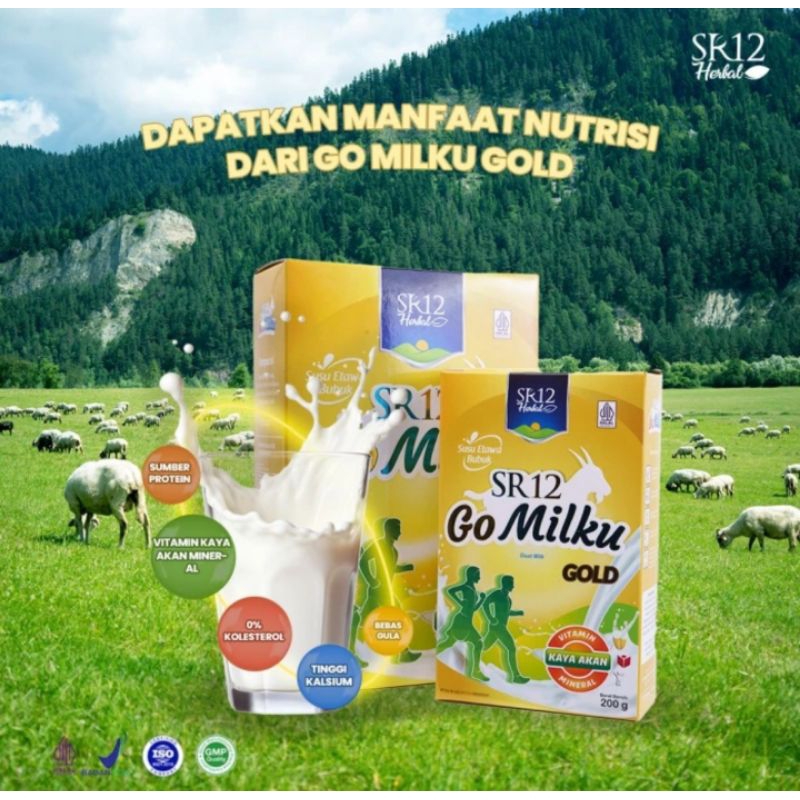 

Go Milku Gold SR12 Susu Kambing Etawa Asli Atasi Nyeri Sendi Pegal