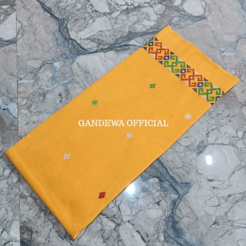 GANDEWA TENUN || KAIN TENUN PARUKI | PABINTIK | DOBY SULAM BORDIR KHAS TORAJA