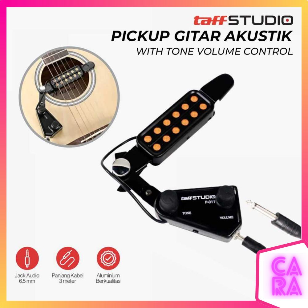 Pickup Gitar Akustik Tone Volume Control P-011