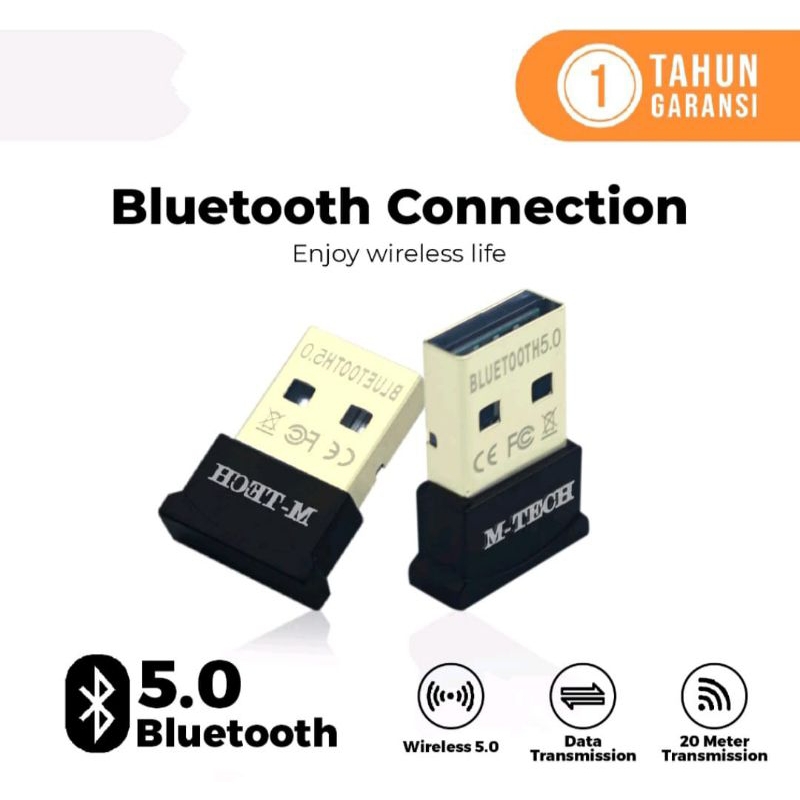 Bluetooth M-TECH USB Dongle V.5.0 Adaptor