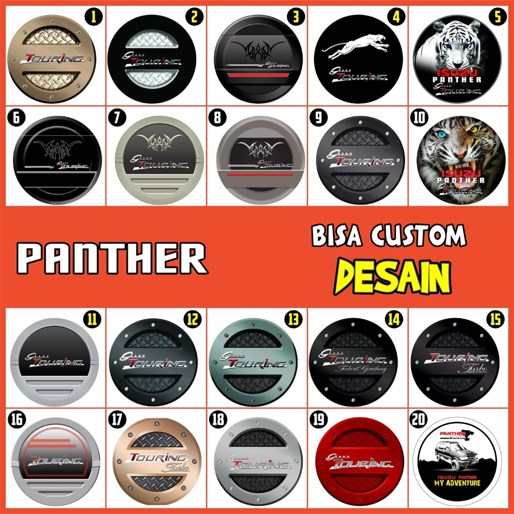 Cover Pelindung Ban Cadangan Panther Sarung Penutup Ban Cadangan Panther Tutup Ban Panther Katalog 1