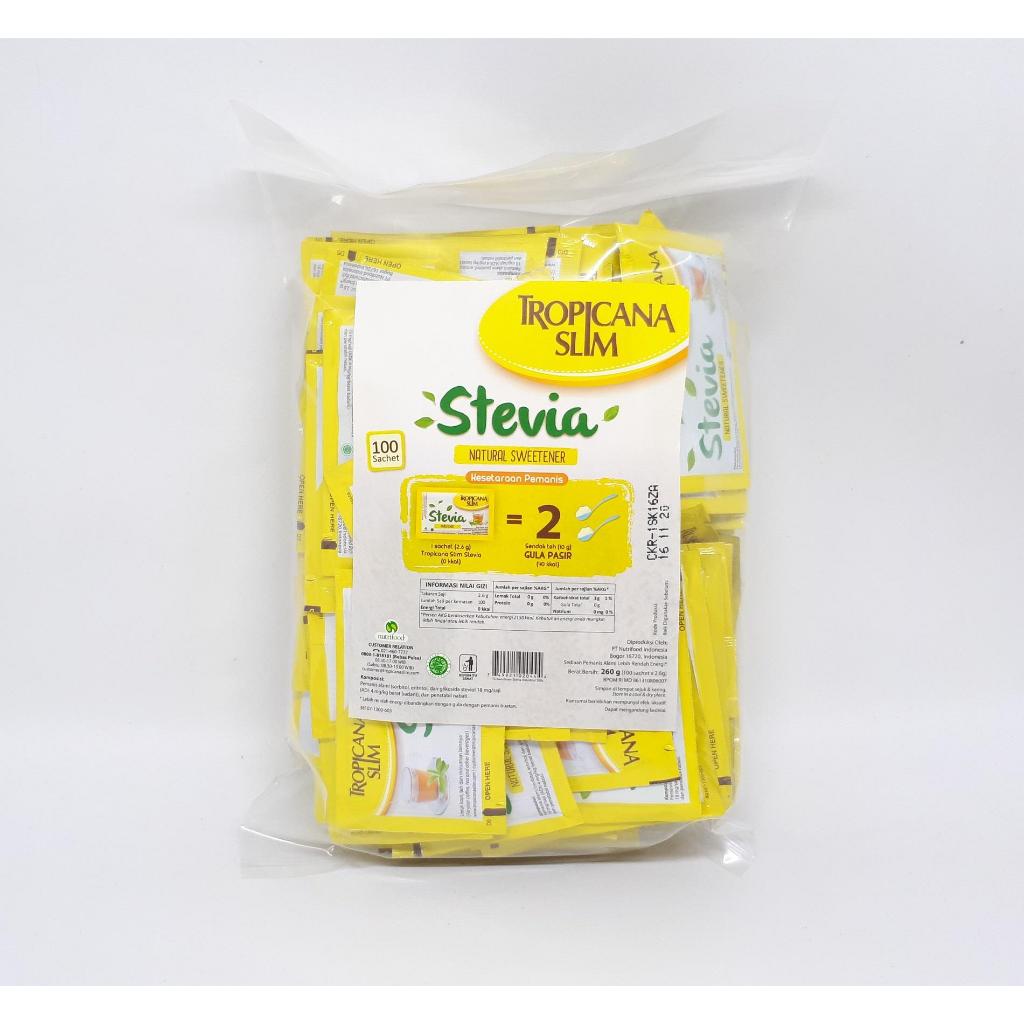 Tropicana Slim Stevia 100 Sachet