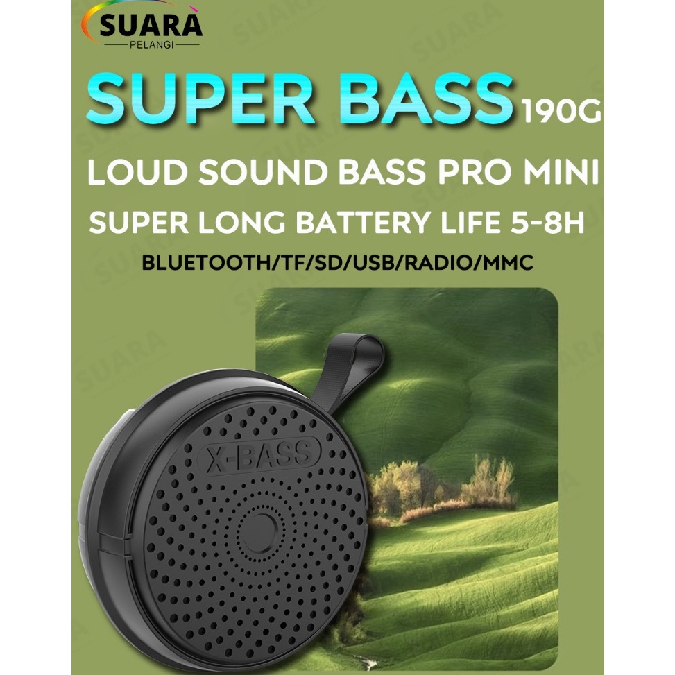 TYA PRO BASSSpeaker Bluetooth mini super bass musik box portabel Shocking bass Dan FM RadioTFSD card