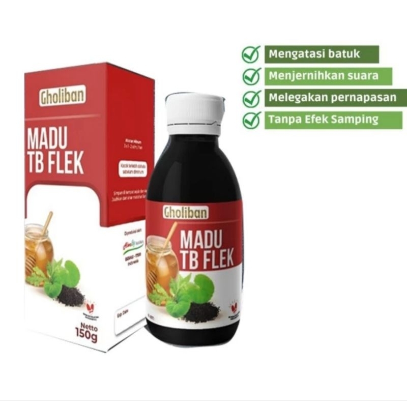 

MADU TB FLEK MADU BATUK TBC SESAK NAFAS GHOLIBAN 150 GR