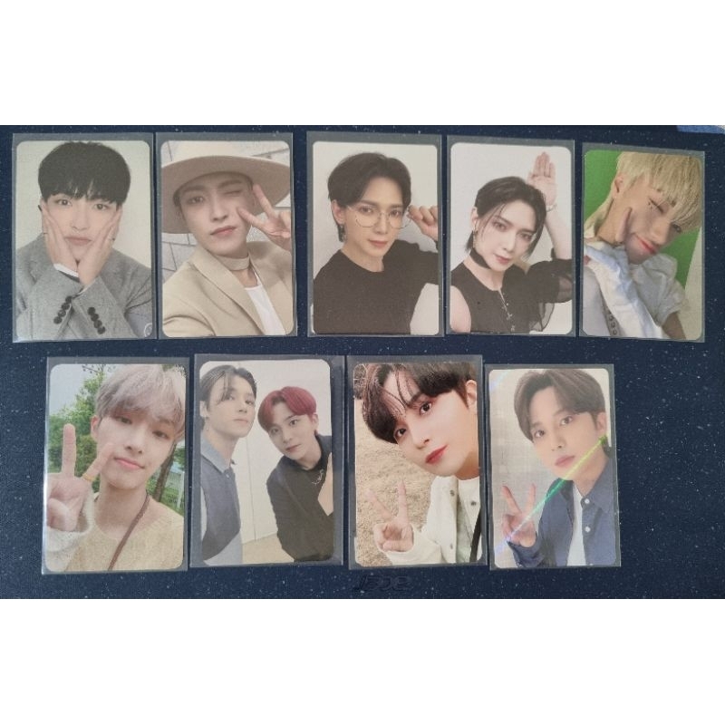 [Ready Stock] OFFICIAL ATEEZ BENEFIT PHOTOCARD HONGJOONG, YEOSANG, SAN, MINGI WOOYOUNG & JONGHO