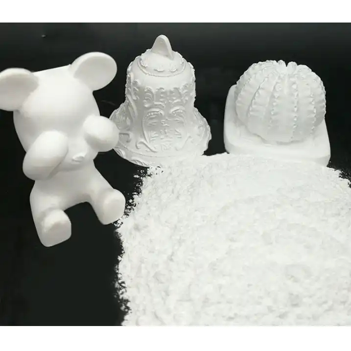 200gr Powder Gypsum Bahan Patung Premium Bubuk Gipsum Casting Semen Warna Putih Tepung Material Stat