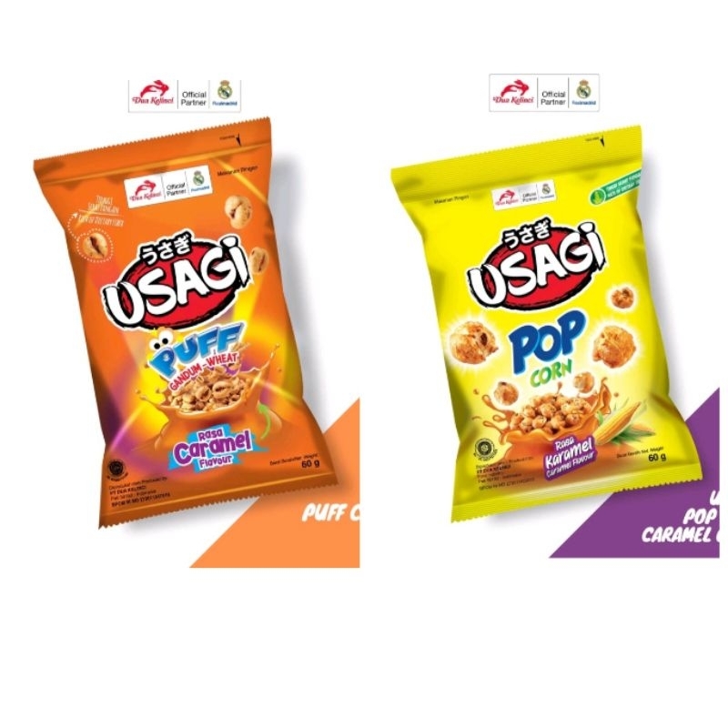 

Usagi Puff Caramel/Popcorn Caramel 60Gr