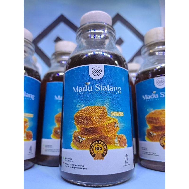 

madu hutan asli 150gram bersetifikat halal