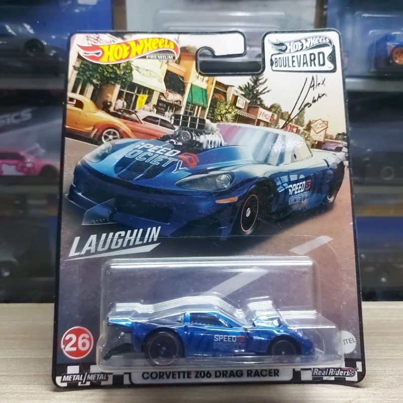 HOT WHEELS CORVETTE Z06 DRAG RACER - BOULEVARD 26 - PREMIUM