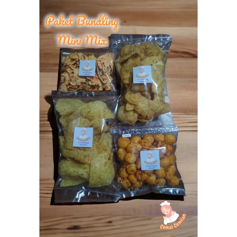 

Bundling Cemilan Mini Mix Get 4 Pcs