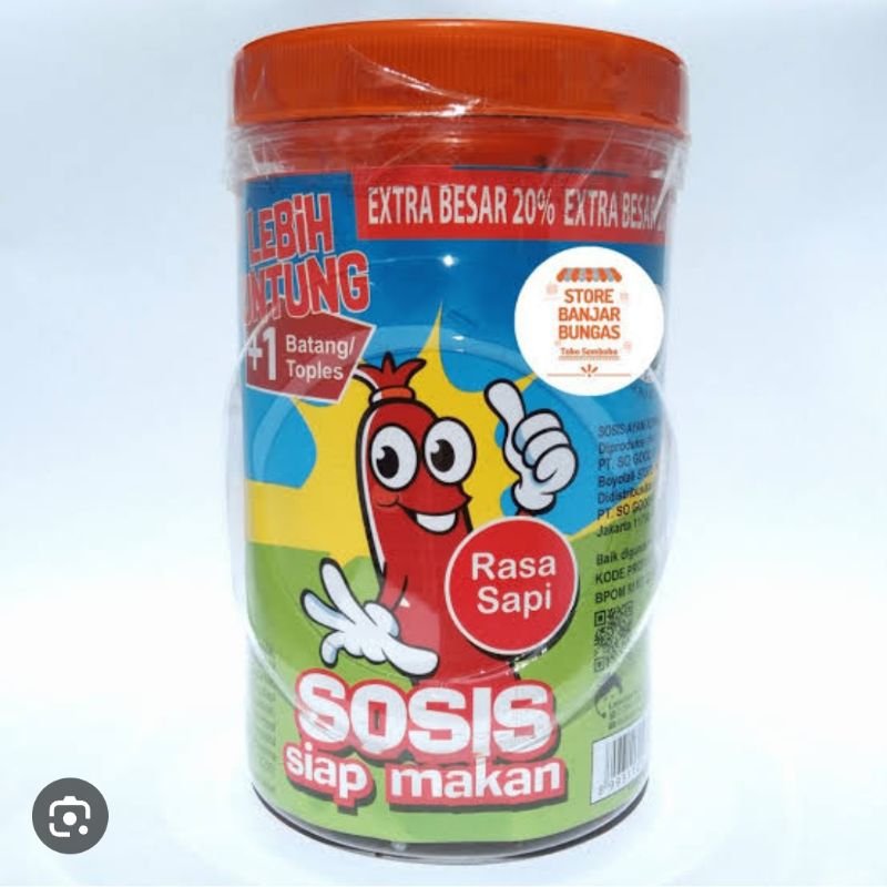 

so nice sosis sapi toples isi 24