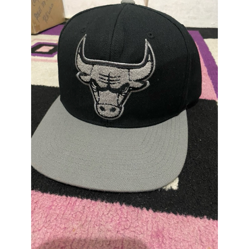 topi chicago bulls second mitchell n ness Original