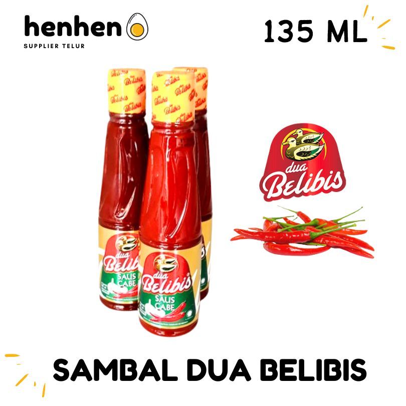 

SAOS SAMBAL DUA BELIBIS CHILI SAUCE 135 ML