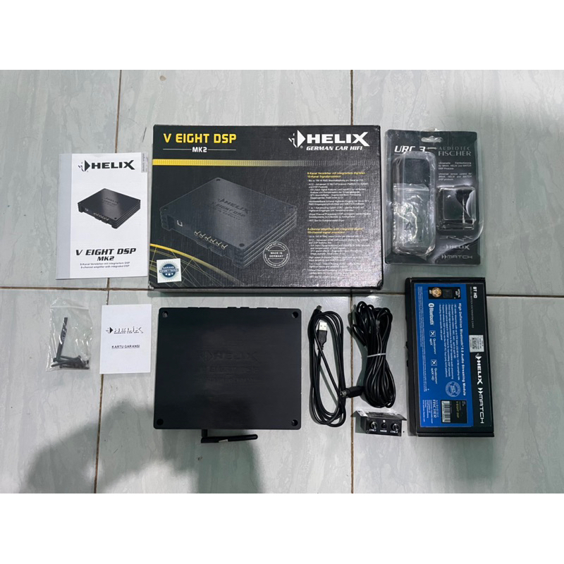 Processor Helix V Eight DSP MK2 Built In 8ch Amp + HEC Bluetooth + URC3 (Second)