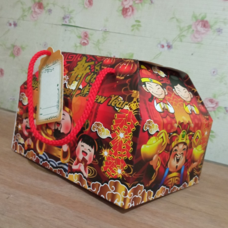 

READY STOK] box hampers imlek premium