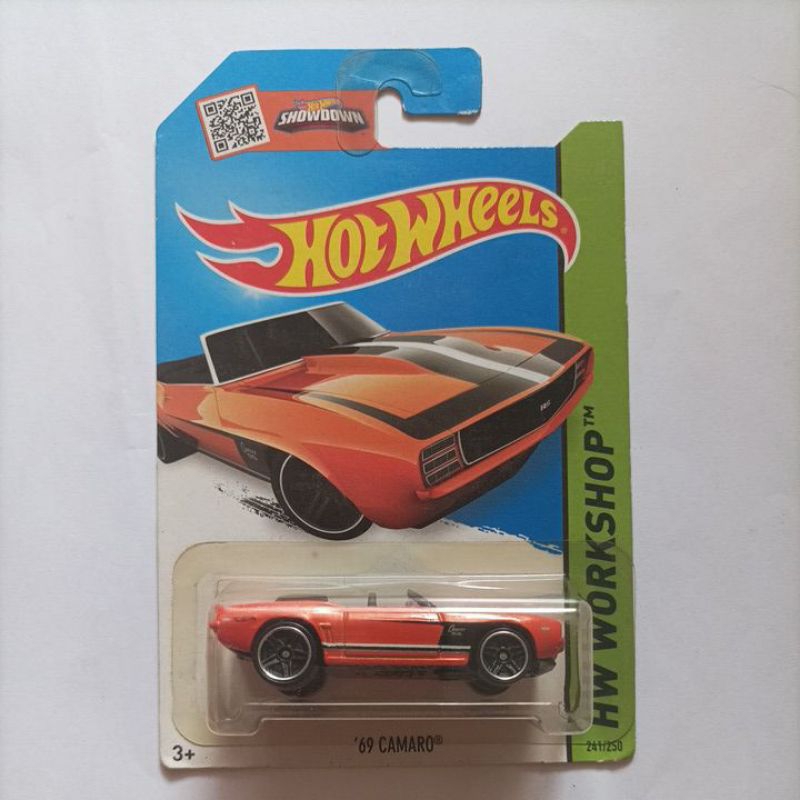 Hot Wheels 69 Camaro Orange