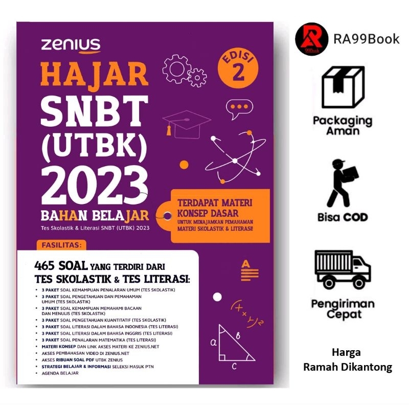 Buku Hajar snbt - utbk 2023 Zenius