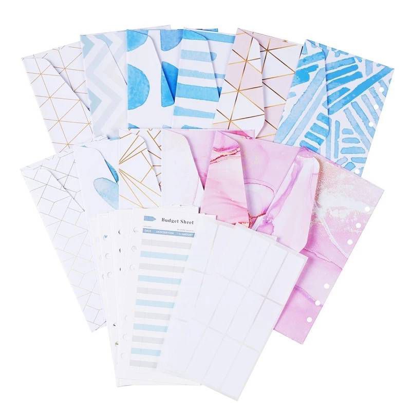 [1set Random] Cash Envelope/ Amplop Keuangan/ Mengatur Keuangan Binder A6/ Binder Budget Planner