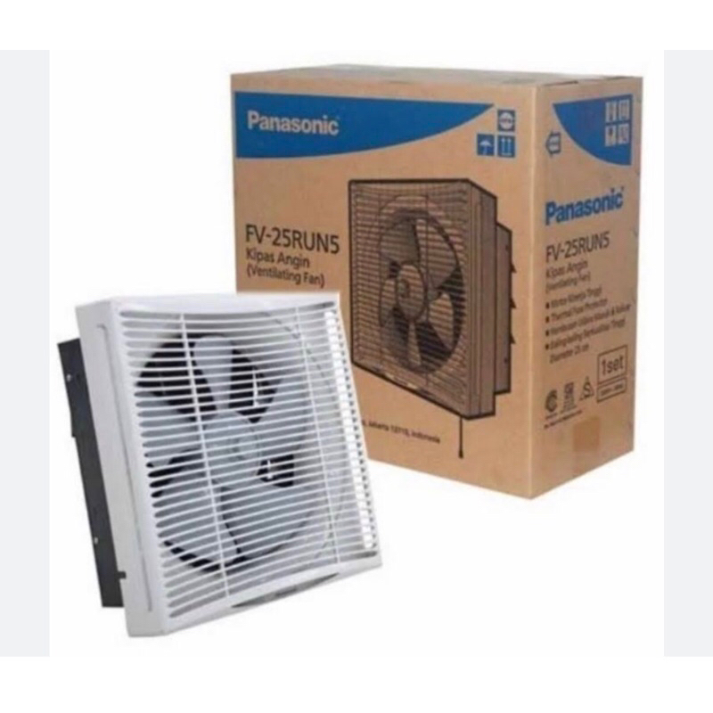 exhaust fan panasonic fv25run exhaust dinding