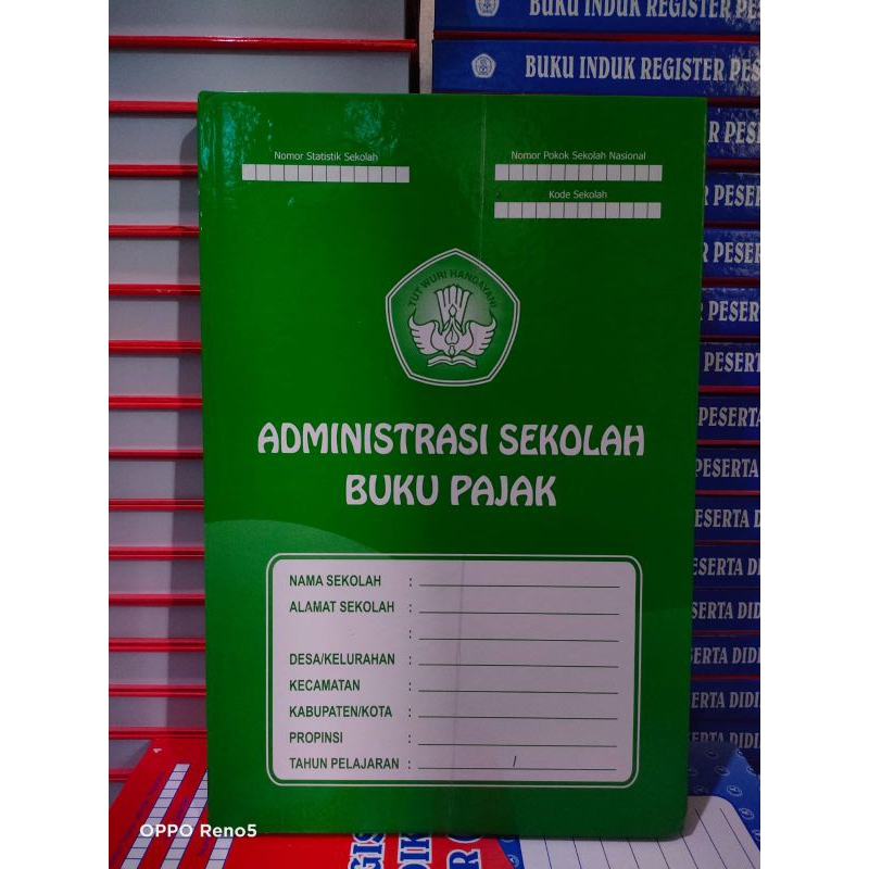 

Buku Administrasi Sekolah Pajak