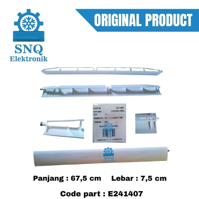 Daun Swing AC Panasonic 1/2 PK s/d 1 PK ECO SMART (CS-KN5/7/9RKJ DLL)