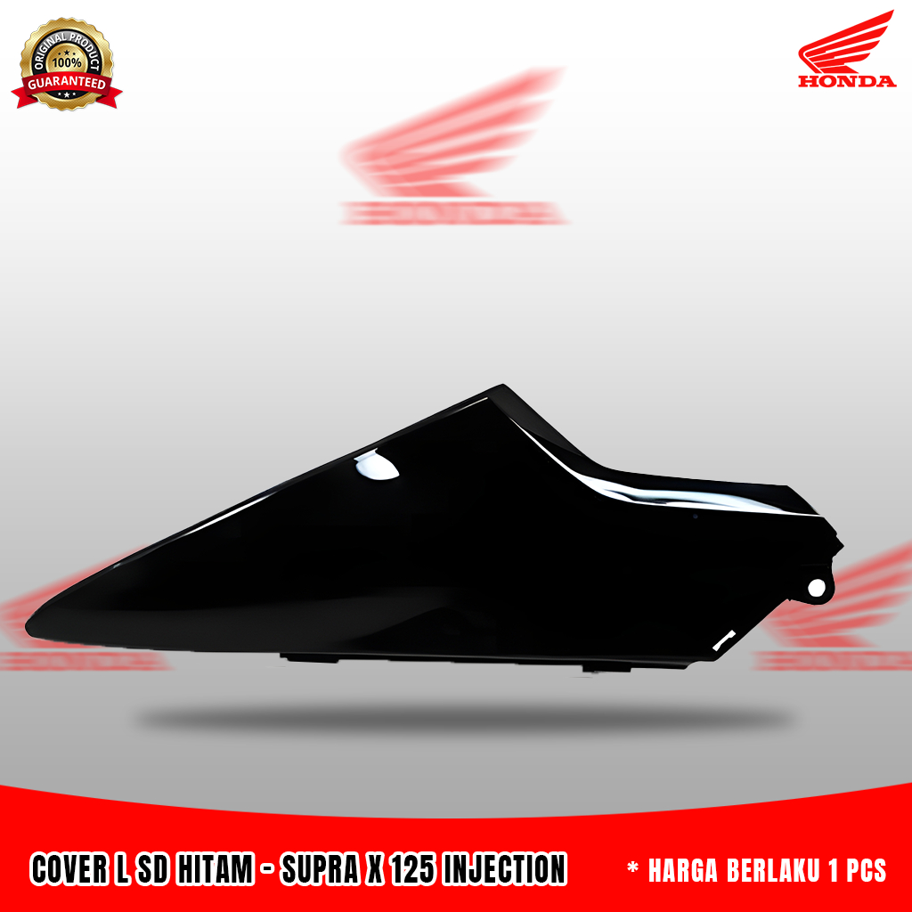 Cover L SD Hitam – Supra X 125 Injection 64380KTM850FMB