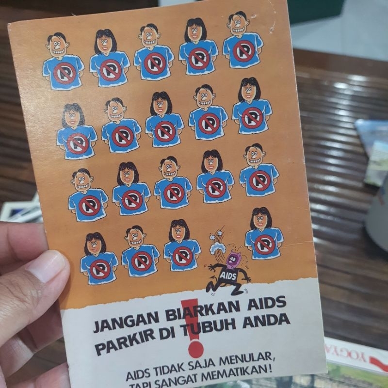 

kartu pos lawas indonesia seri hiv aids