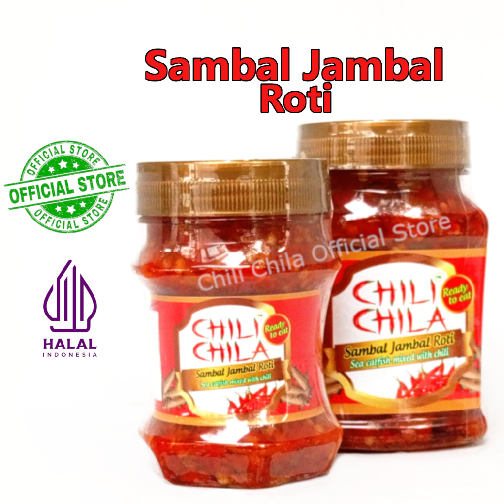 

Chili Chila Sambal Jambal Roti Halal 140 gr & 210 gr