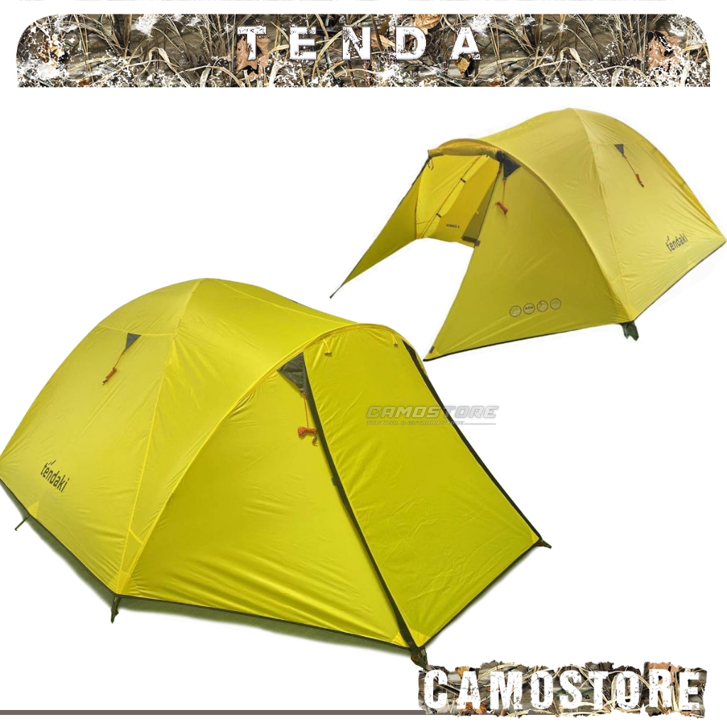 Tenda Camping Tendaki Borneo 3 dan 4 tenda dome