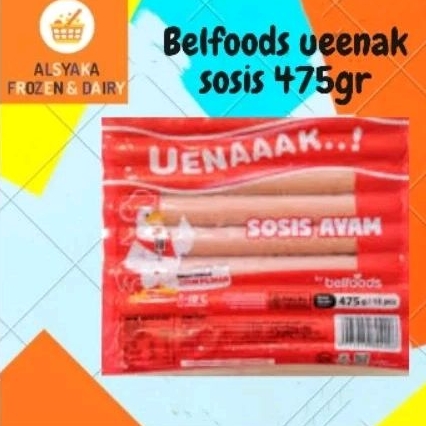 

Belfoods Uenak Sosis Ayam 475gr/345gr