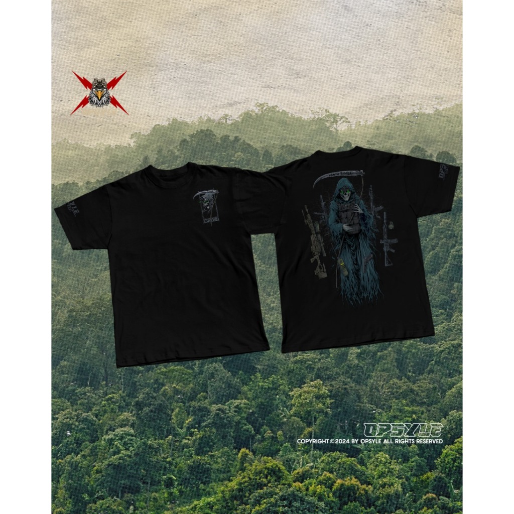 Kaos Hantu Rimba Premium / Tshirt Hantu Rimba Opsyle