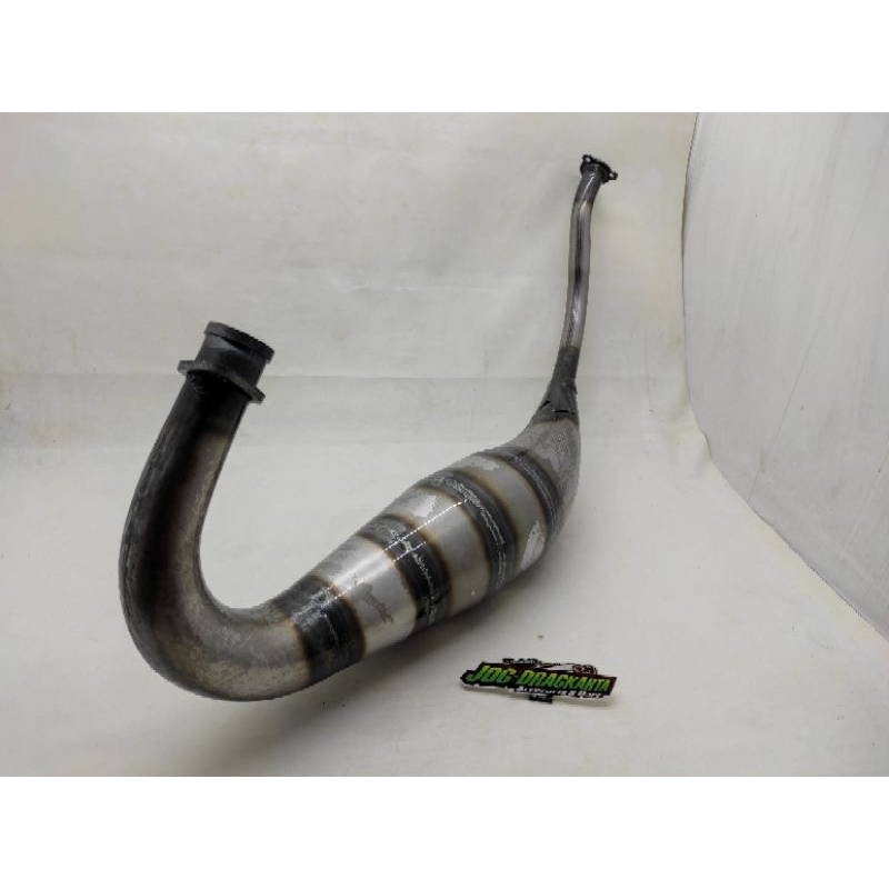 Perut Chamber Knalpot Kdx Super Cobra Big Volume Ninja R Ss Rr New Old Original Kdx Jogjakarta 100%