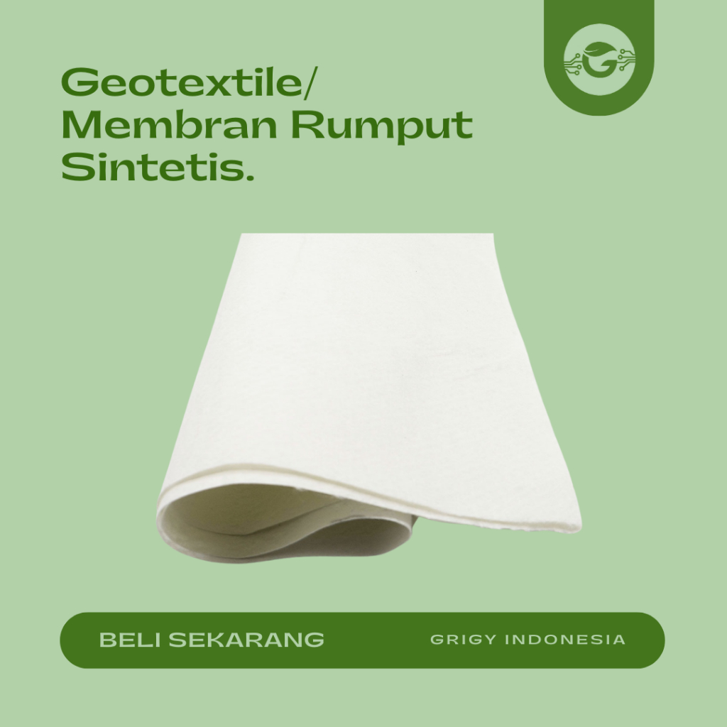 MEMBRAN SEL RUMPUT SINTETIS / PENUTUP TANAH UNTUK RUMPUT SINTETIS DAN BATU TAMAN