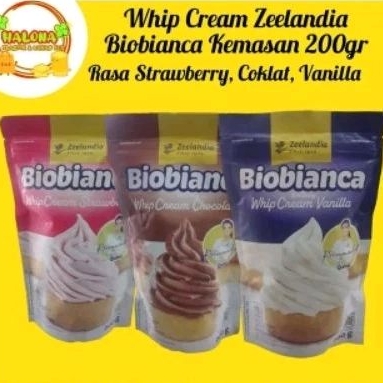 

Whip Cream Zelandia Biobianca 200g