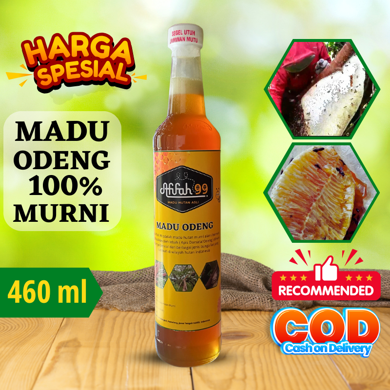 

Madu Asli - Madu Odeng (460 ml) Madu Afifah 99 - Madu Hutan Asli Murni