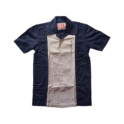 KEMEJA BOWLING SHIRT RMBL ARW BL