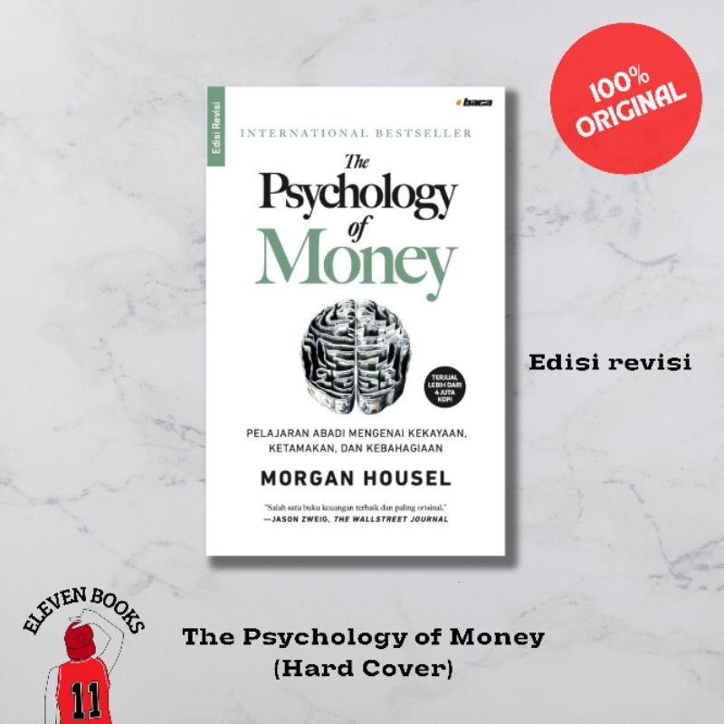 Eleven Books Buku Terjemahan The Psychology of Money Hard Cover - Morgan Housel (Baca)