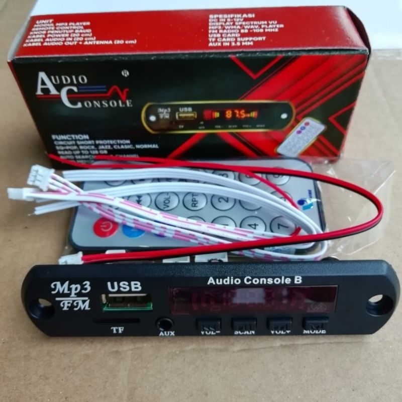 MODUL BLUETOOTH/MODUL MP3/MODUL USB MUSIK RADIO