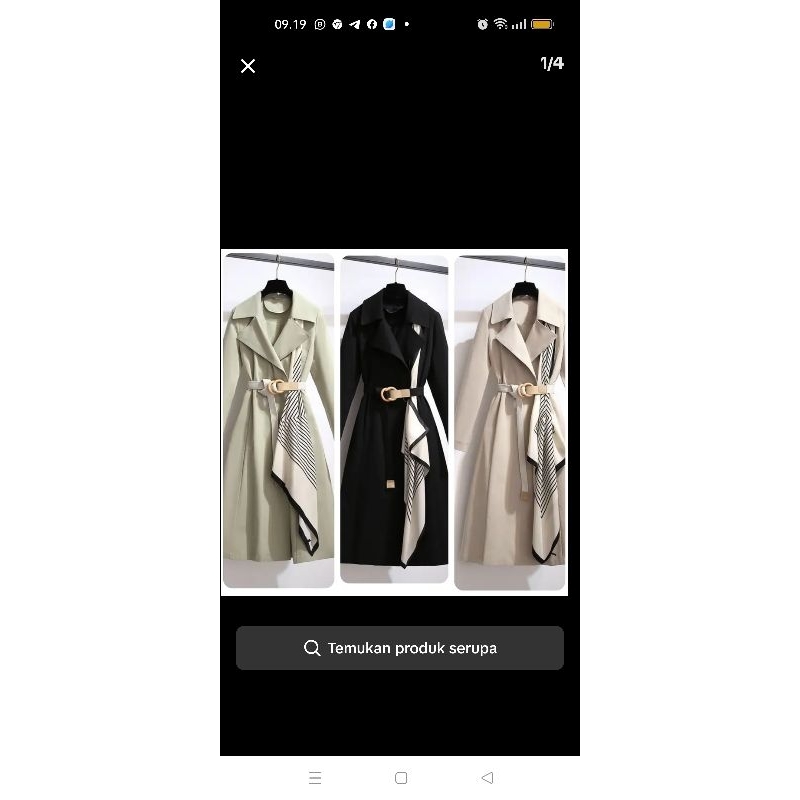 Coat korea summer coat  dres M63