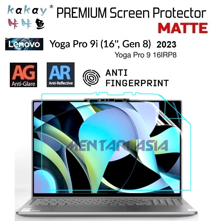 Screen Protector Lenovo Yoga Pro 9i 16IRP8 2023- KAKAY Premium MATTE